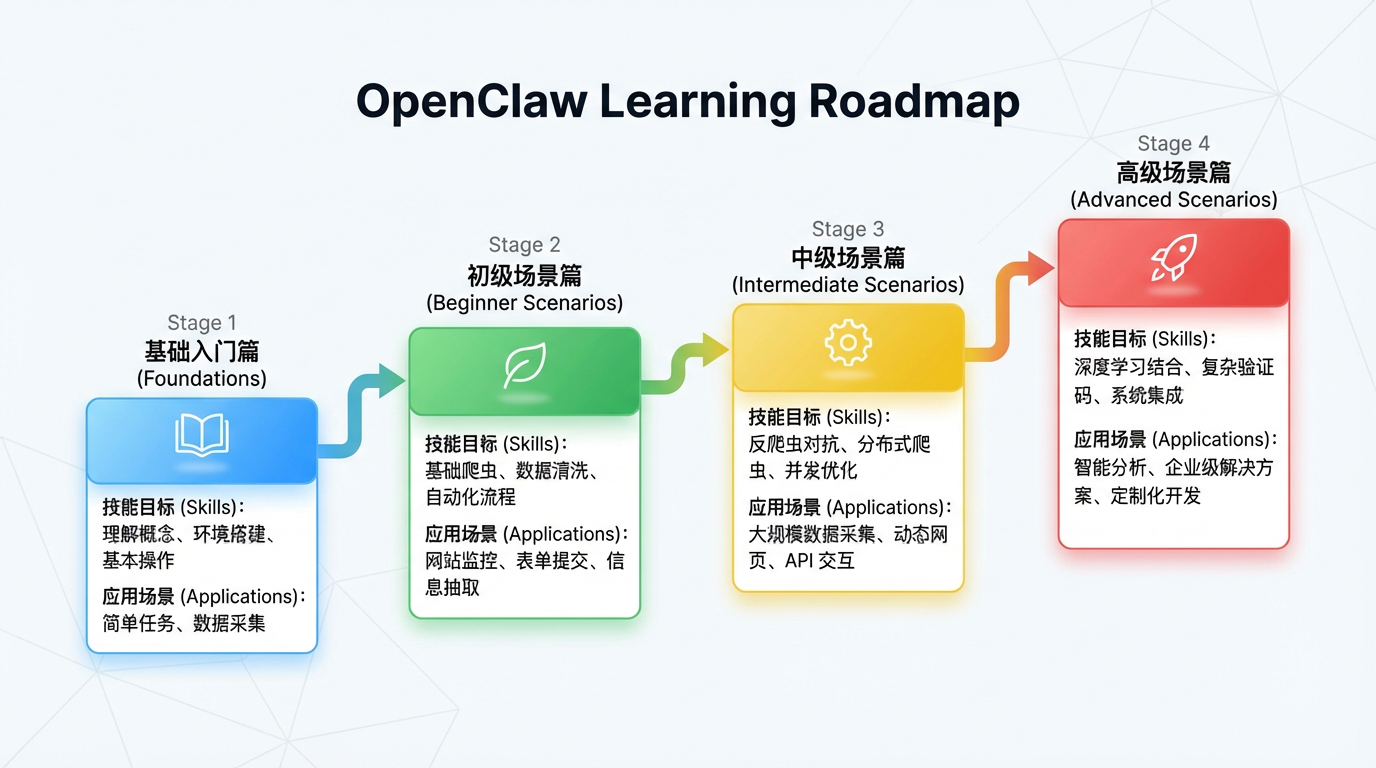 系列文章路线图,从入门到精通