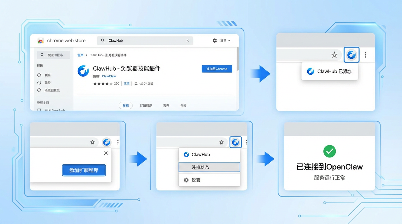 浏览器插件安装图